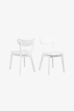 AC Design Furniture Roxby rund matbordsset med bord och 4 stolar, Ø105x76 cm