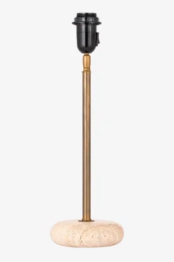 Alde & Lind Lampfot Eris H42 Travertin