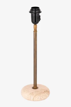 Alde & Lind Lampfot Eris H42 Travertin