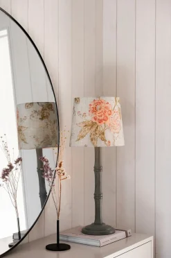 Alde & Lind Lampskärm Alice D27 oval Blomma