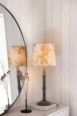 Alde & Lind Lampskärm Alice D27 oval Blomma
