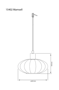 Aneta Lighting Fönsterlampa Mamsell