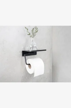 Beslag Design Base - Toalettpappershållare med hylla