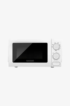 Black & Decker Mikrovågsugn 700W Grill Vit