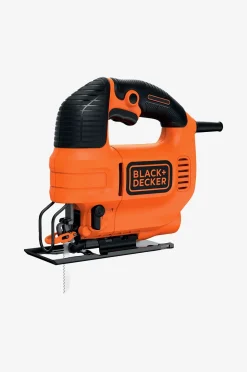 Black & Decker Sticksåg 520W + sågblad och verktygslåda
