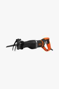Black & Decker Tiger-/Svärdsåg 750W grenhållare&två sågblad
