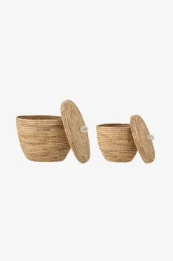 Bloomingville Korg med lock Noi, set om 2