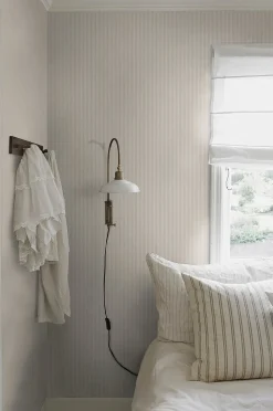 Boråstapeter Tapet Linen Polka Stripe