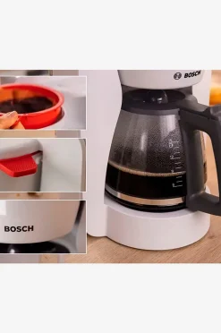 Bosch Kaffebryggare Tka2m111 Vit 1200watt Avtagbar Tank