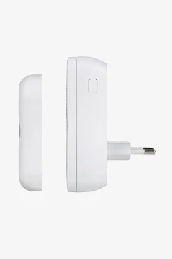 Byron Trådlös Dörrklocka Med Tygfront Plug-in 230v
