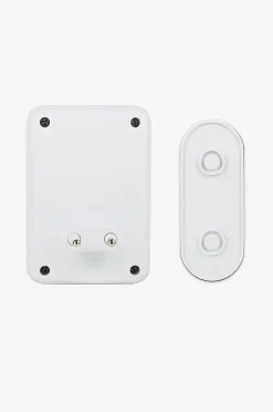 Byron Trådlös Dörrklocka Med Tygfront Plug-in 230v