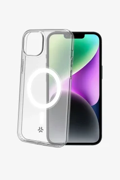 Celly Gelskinmag TPU Cover MagSafe-kompatibelt Iphone 15