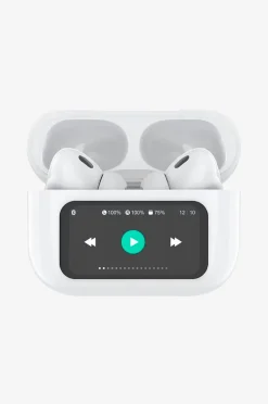 Celly Soundled True Wireless Bluetooth-headset Med Led-display Vit