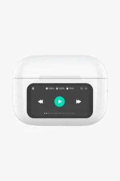 Celly Soundled True Wireless Bluetooth-headset Med Led-display Vit