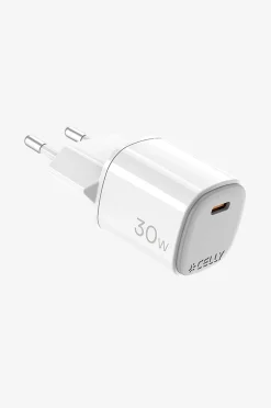 Celly Usb-laddare Gan 1 x Usb-c PD 30w