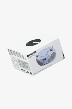Champion Nordic Boombox CD/Radio/MP3/USB White ABB200W