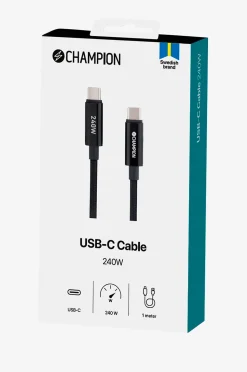 Champion Nordic USB-C-kabel 240W 1m