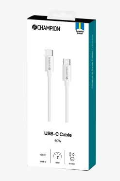 Champion Nordic USB-C-kabel 60W 2 m