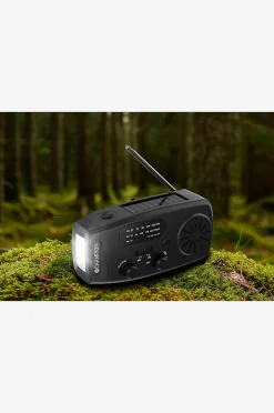 Champion Nordic Vevradio med ficklampa och solceller