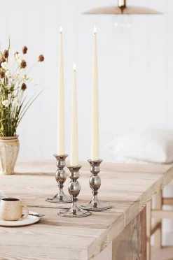 DeluxeHomeart LED Taper Candle Shiny 2,2x38 cm 2 st