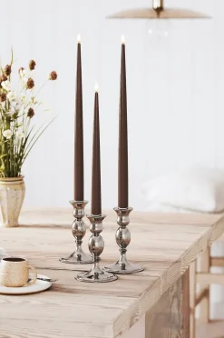 DeluxeHomeart LED Taper Candle Shiny 2,2x38 cm 2 st