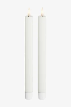 DeluxeHomeart LED Taper Candle 2,2x24 cm 2 st