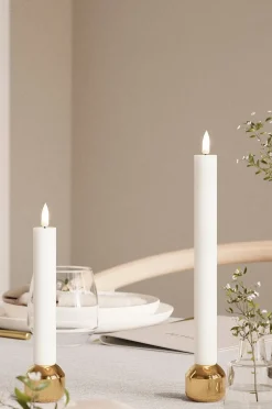 DeluxeHomeart LED Taper Candle 2,2x24 cm 2 st