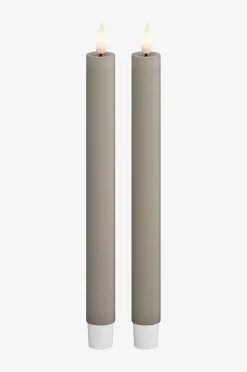 DeluxeHomeart LED Taper Candle 2,2x24 cm 2 st