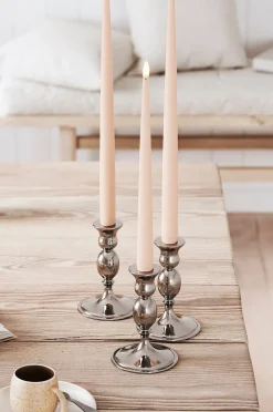 DeluxeHomeart LED Taper Candle Shiny 2,2x38 cm 2 st