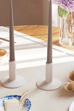 DeluxeHomeart LED Taper Candle Shiny 2,2x28 cm 2 st
