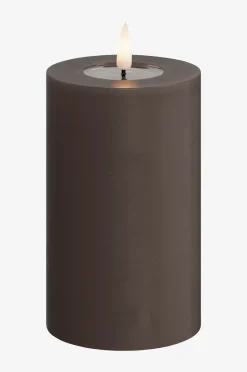 DeluxeHomeart LED-pelarljus 7,5x12,5 cm