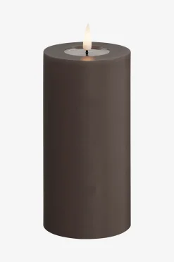 DeluxeHomeart LED-pelarljus 7,5x15 cm