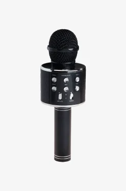 Denver Bluetooth Karaoke Mikrofon Med Inbyggd Högtalare Svart