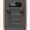 Denver FM/DAB+ Radio Bluetooth Trä/grå