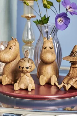 Dsignhouse x Moomin Trä Dekoration Mumin Lilla My 8 cm