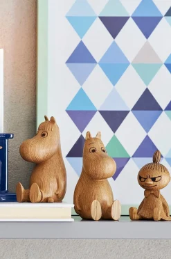 Dsignhouse x Moomin Trä Dekoration Mumin Lilla My 8 cm