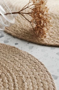 Ellos Home Bordstablett Ria i jute, 4-pack