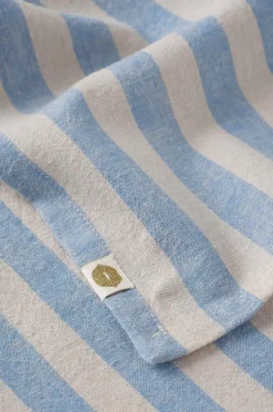 Ellos Home Duk Elly Classic Stripe i återvunnet halvlinne
