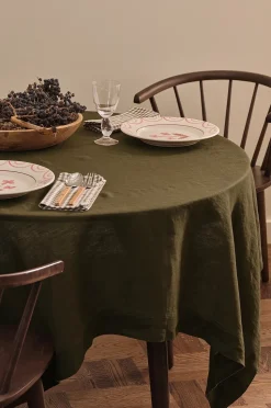 Ellos Home Duk Malva i 100% lin 140x140 cm
