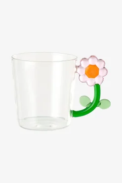 Ellos Home Glasmugg Daisy 4-pack