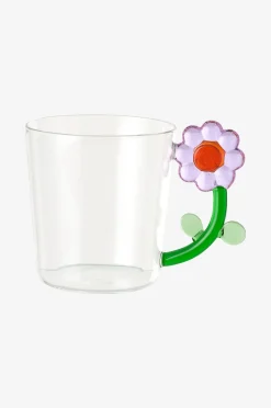 Ellos Home Glasmugg Daisy 4-pack