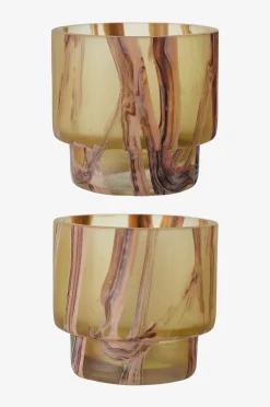 Ellos Home Ljuslykta Leona höjd 8 cm 2-pack