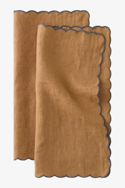 Ellos Home Servetter Malva Scallop 40x40 cm 2-pack