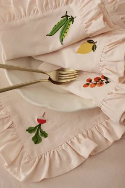 Ellos Home Servetter Lovisa Embrodery 4-pack