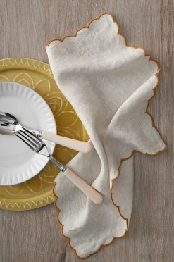 Ellos Home Servetter Malva Scallop 40x40 cm 2-pack