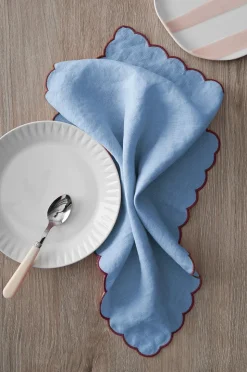 Ellos Home Servetter Malva Scallop 40x40 cm 2-pack