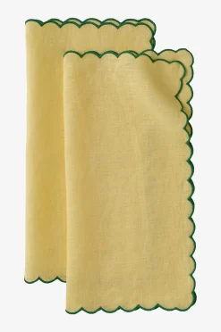 Ellos Home Servetter Malva Scallop 40x40 cm 2-pack