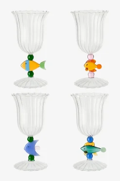 Ellos Home Vinglas Blue Lagoon 4-pack