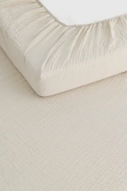 Ellos Home Dra på-lakan Candela i muslin