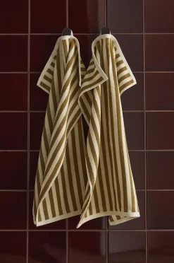 Ellos Home Frottéset Stripe 2 delar